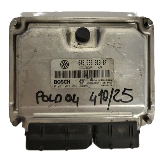 VW POLO ECU / 045906019BF / 0281011241 / EDC15P+ / BOSCH