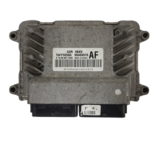 CHEVROLET AVEO ECU / 5WY5956G / 96469978 / 1BXV