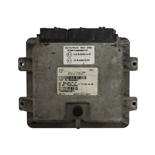 FIAT PUNTO ECU / 55204807 / 4100120 / C601 / 6A0.PTE / METATRON