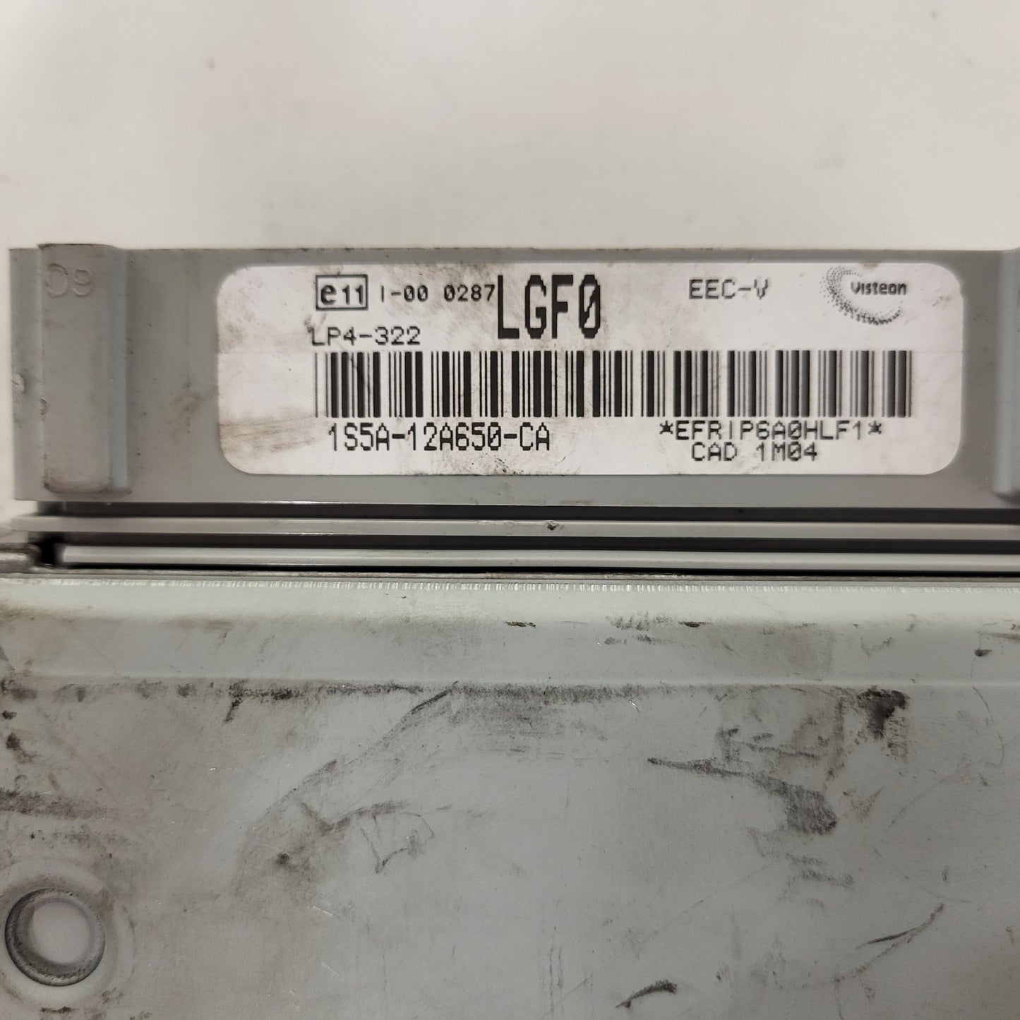 FORD KA ECU / 1S5A-12A650-CA / LGF0 / EEC-V / LP4-322 / 1S5A12A650CA / VISTEON