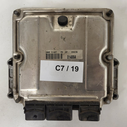 LANCIA PHEDRA 2.0 ECU / 0281011334 / 9652590480 / EDC15C2 / 9640938180 / BOSCH
