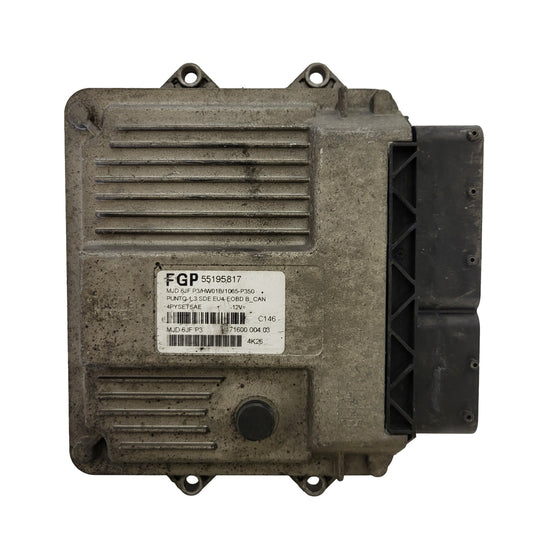 FIAT PUNTO ECU / MJD 6JF.P3 / 55195817 / HW1B / 71600.004.03 / MAGNETI MARELLI