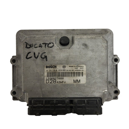 FIAT DUCATO JUMPER BOXER ECU / 0281010929 / 1336827080 / BOSCH