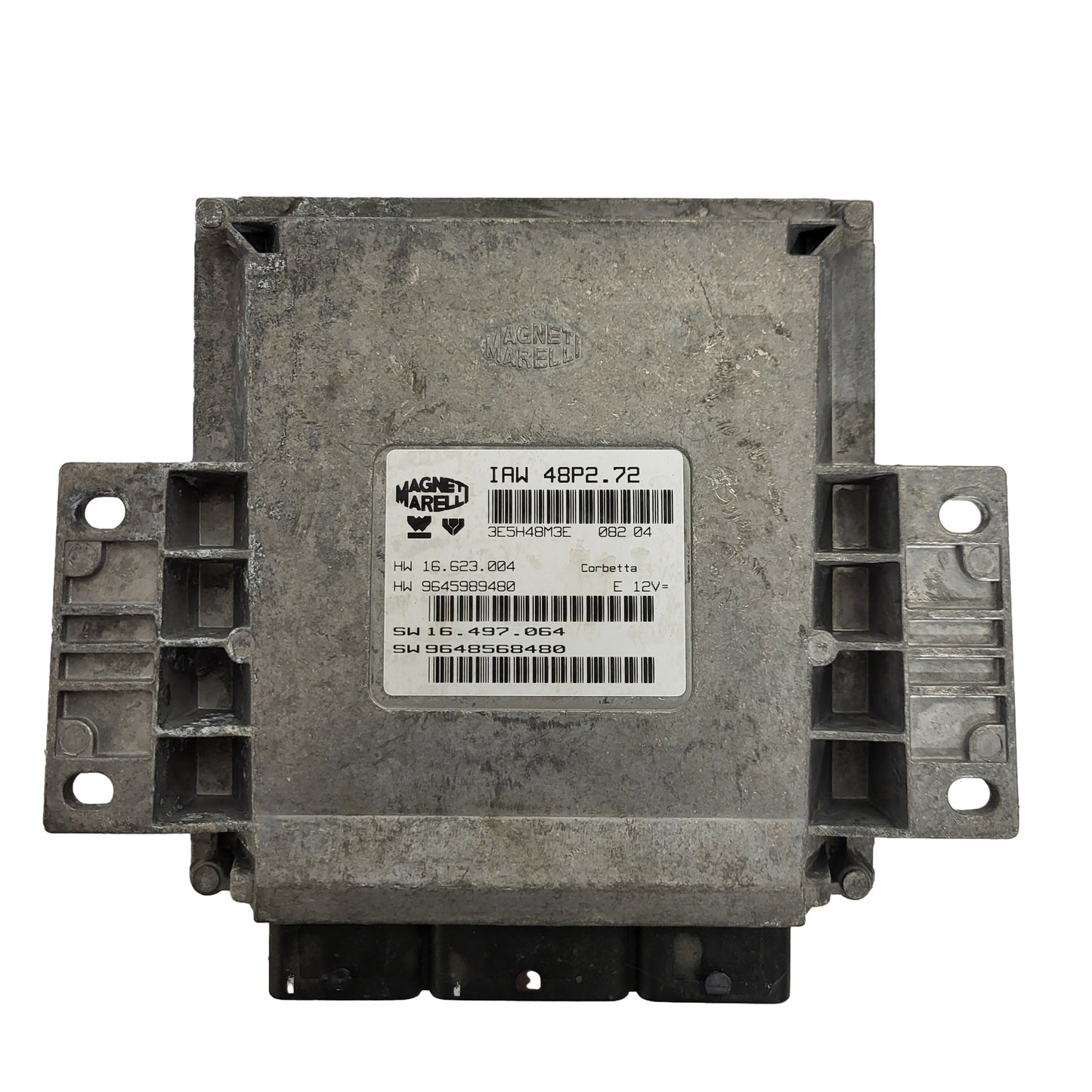 PEUGEOT CITROEN ECU / IAW 48P2.72 / SW 9648568480 / HW 9645989480