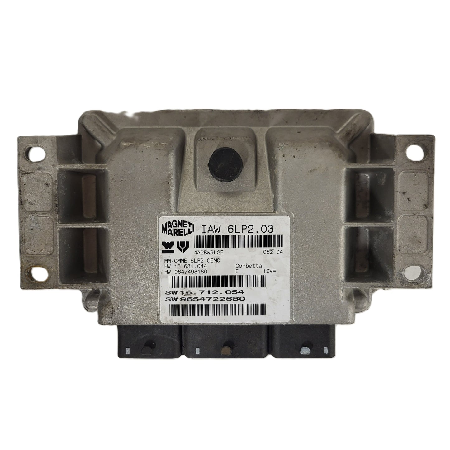 Peugeot Citroen ECU / IAW 6LP2.03 / SW 9654722680 / HW 9647498180