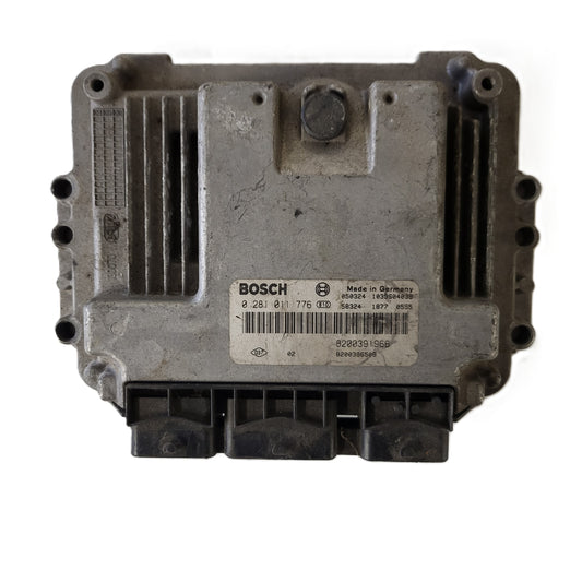 Renault 1.9DCI ECU / 0281011776 / 8200391966 / 8200386508 / BOSCH