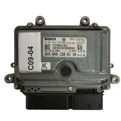 MERCEDES A W169 ECU / 0281014536 / A6401500134 / CRA.43 / OM640 / BOSCH