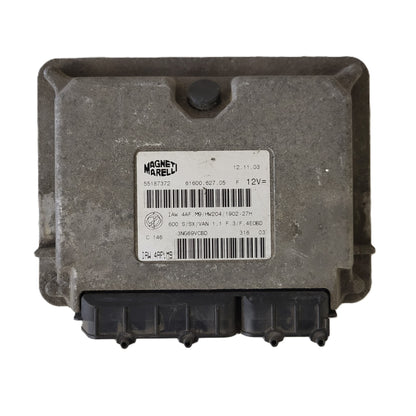Fiat Seicento 600 ECU / 55187372 / IAW4AF.M9 / 61600.627.05 / MAGNETI MARELLI