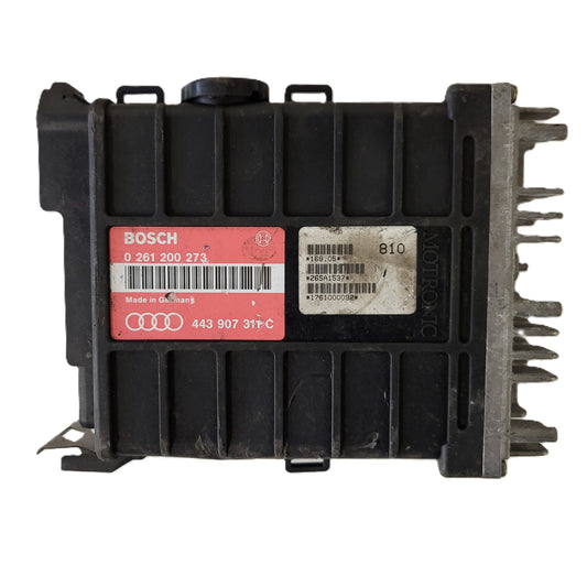 Audi 80 90 ECU / 0261200273 / 443907311C / BOSCH