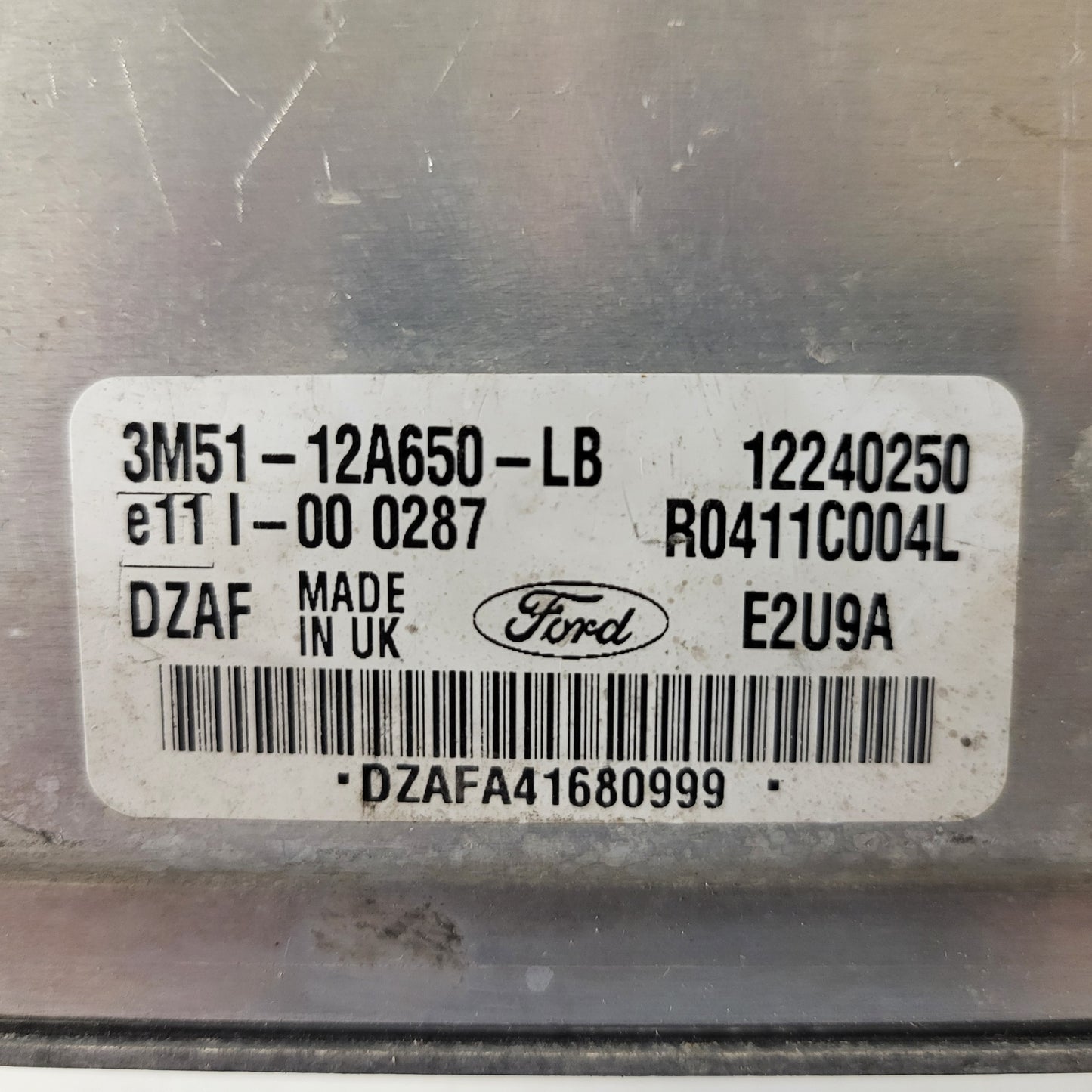 Ford ECU / 3M51-12A650-LB / DZAF / R0411C004L / 12240250 / 3M5112A650LB