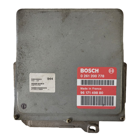 Citroen Peugeot ECU / 0261200778 / 9617149880 / BOSCH