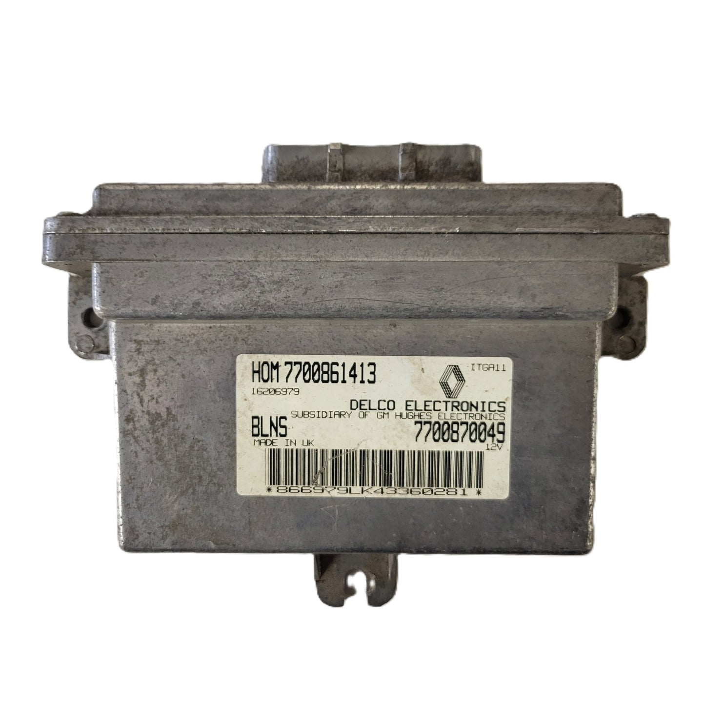 Renault 19 ECU / HOM 7700861413 / 7700870049 / BLNS / DELCO