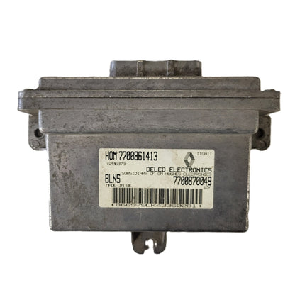 Renault 19 ECU / HOM 7700861413 / 7700870049 / BLNS / DELCO