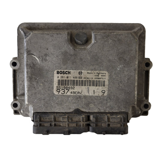 ALFA ROMEO 147 ECU / 0281011488 / 55198492 / BOSCH