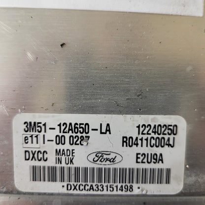 FORD FOCUS CDTI ECU / 3M51-12A650-LA / DXCC / R0411C004J / 12240250