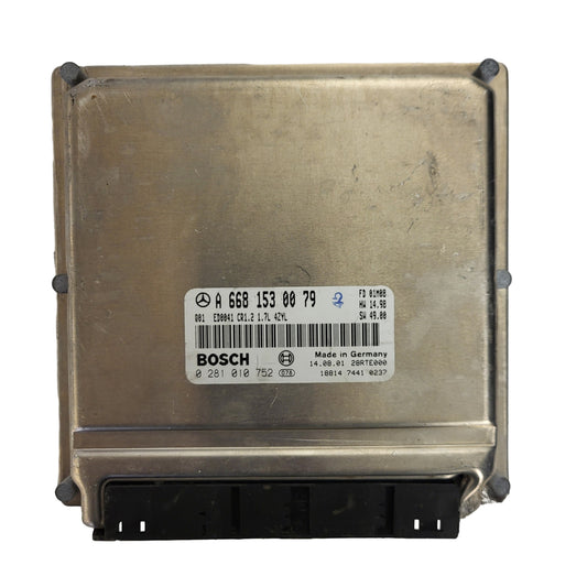 MEREDES BENZ ECU / A6681530079 / 0281010752 / ED0041 / CR1.2 / BOSCH