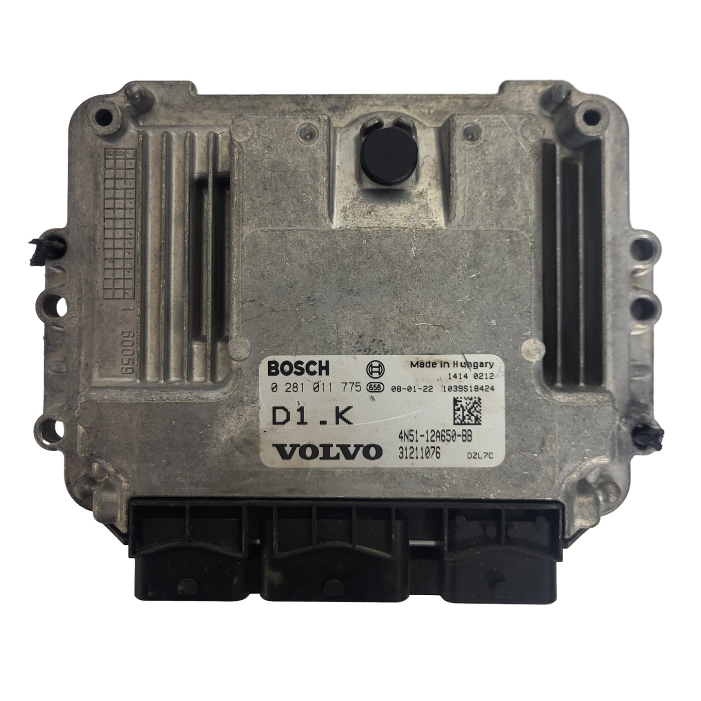 VOLVO V50 ECU / 0281011775 / 4N51-12A650-BB / D1-K / 31211076 / BOSCH