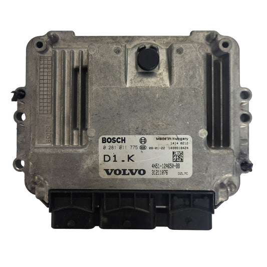 VOLVO V50 ECU / 0281011775 / 4N51-12A650-BB / D1-K / 31211076 / BOSCH