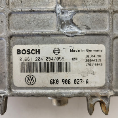 SEAT IBIZA ECU / 6K0906027A / 0261204054/055 / BOSCH