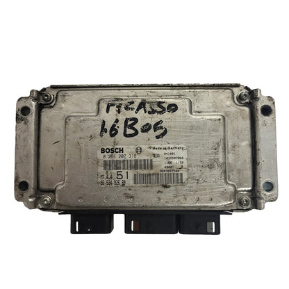 Citroen Xsara ECU / 0261207318 / 9653492680 / 9643897580 / M7.4.4 / BOSCH