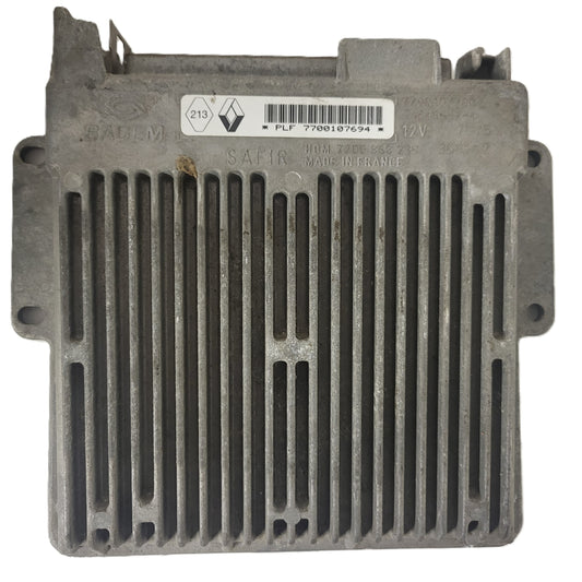 Renault Clio 1 1.2 ECU / 7700107708 / HOM 7700868295 / 216485595-5 / SAGEM