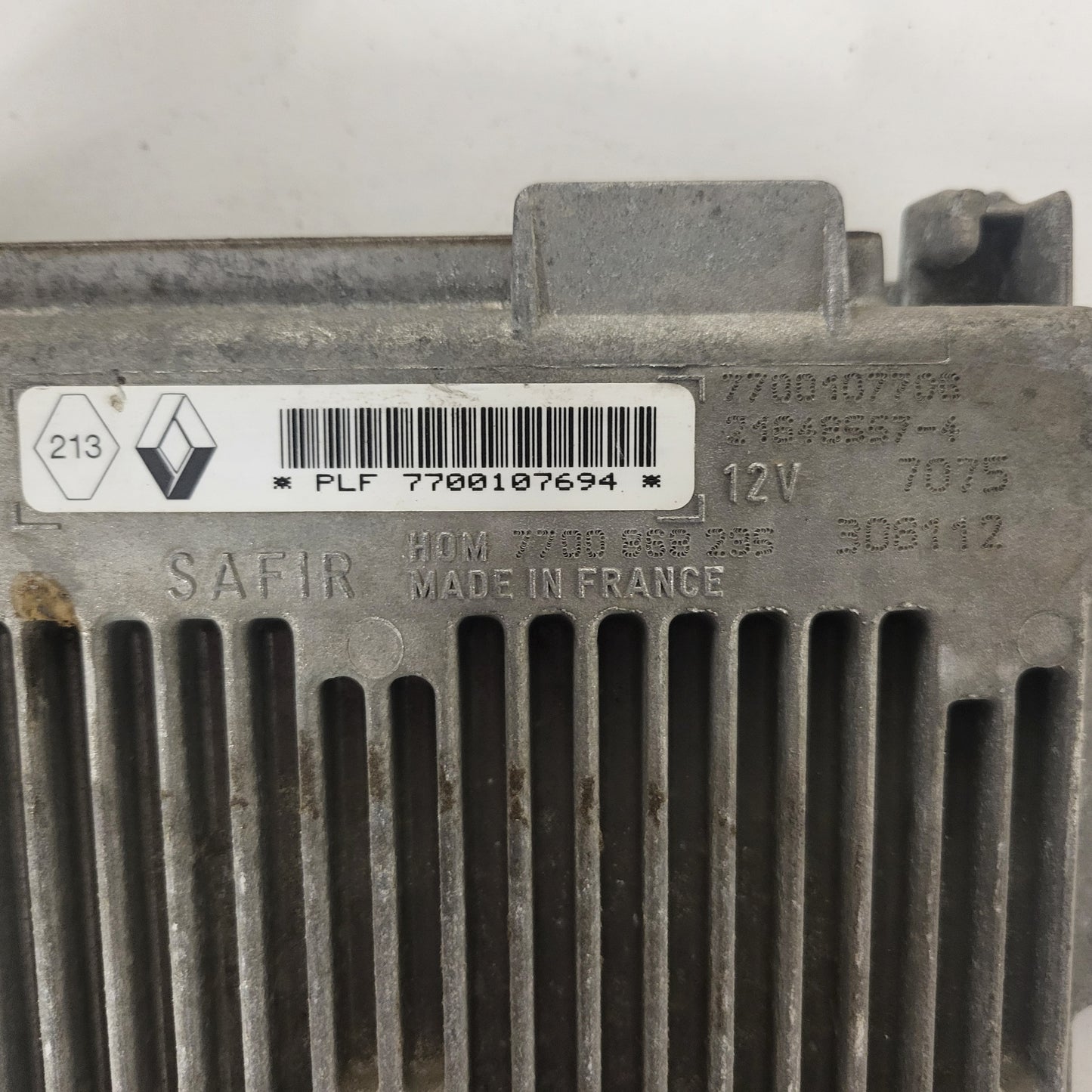 Renault Clio 1 1.2 ECU / 7700107708 / HOM 7700868295 / 216485595-5 / SAGEM