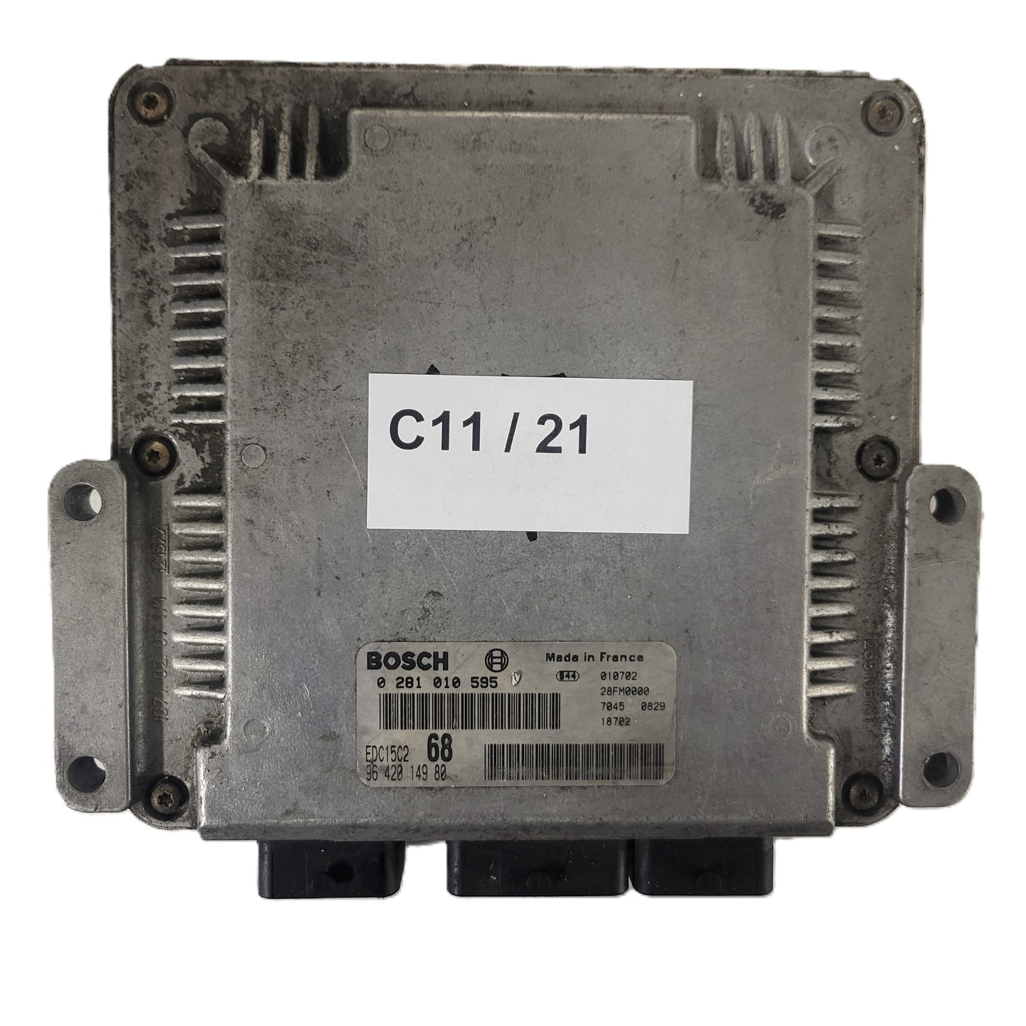 Citroen Xsara Picasso ECU / 0281010595 / 9642014980 / EDC15C2 / BOSCH