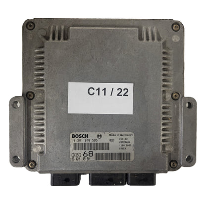 Citroen Xsara Picasso ECU / 0281010595 / 9642014980 / EDC15C2 / BOSCH