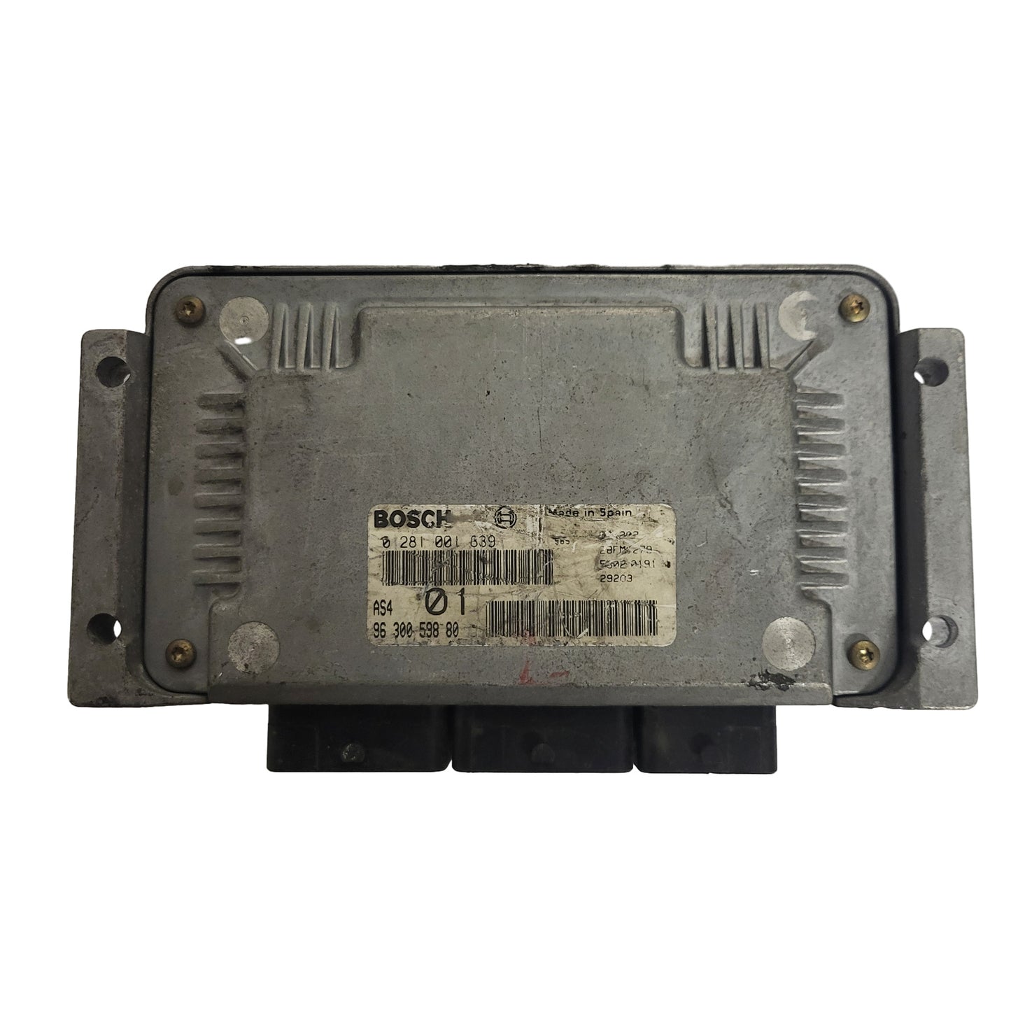 Citroen Saxo Peugeot 106 ECU / 0281001839 / 9630059880 / AS4 / BOSCH