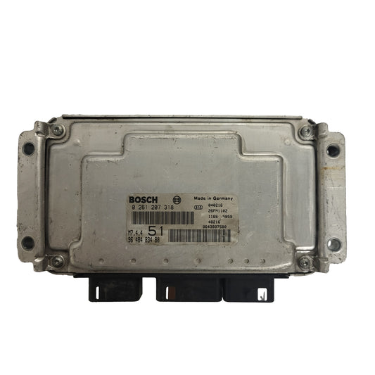 Citroen Xsara ECU / 0261207318 / 9648483480 / 9643897580 / BOSCH