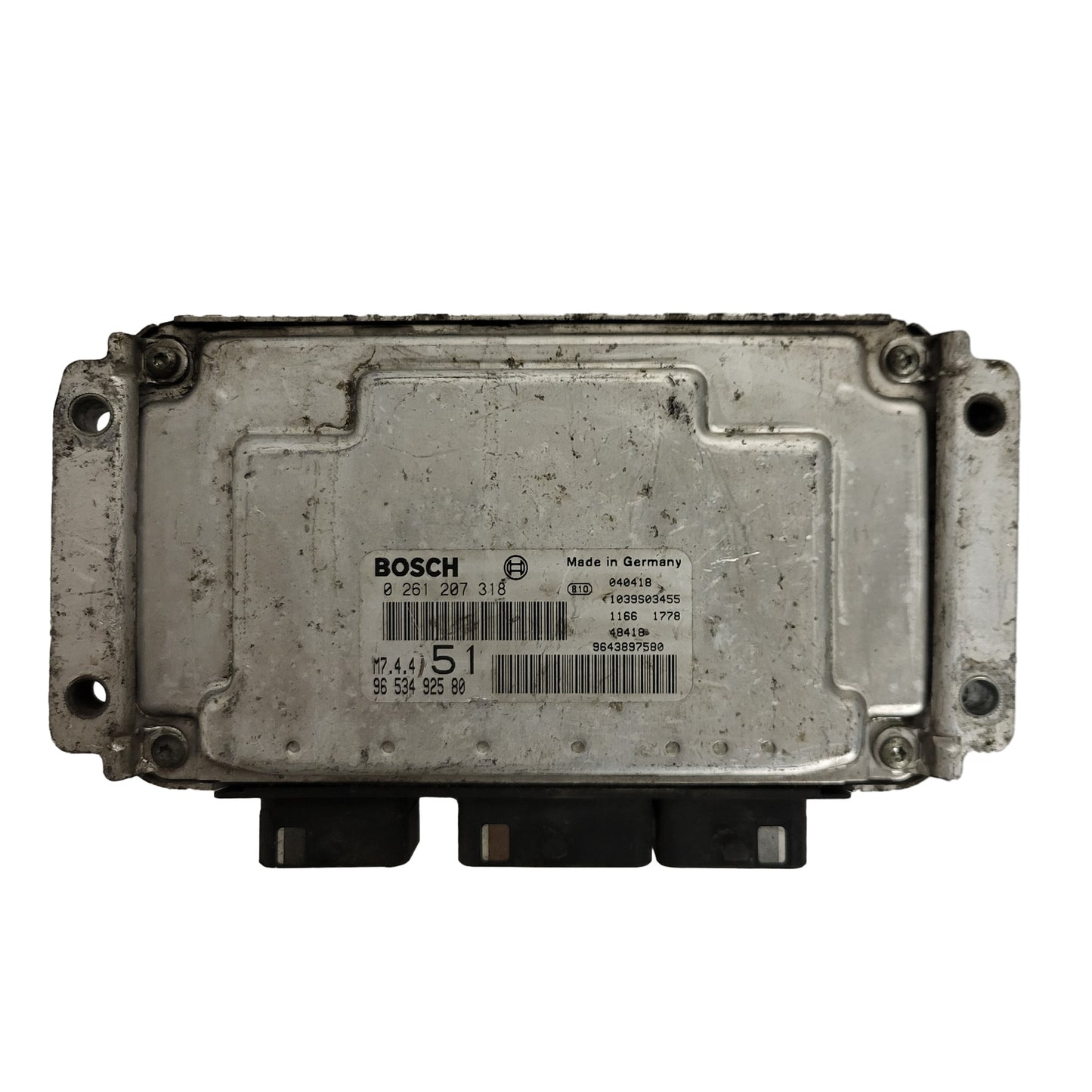 Citroen Xsara ECU / 0261207318 / 9648483480 / 9643897580 / BOSCH