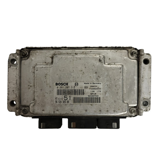 Citroen Xsara ECU / 0261207318 / 9648483480 / 9643897580 / BOSCH