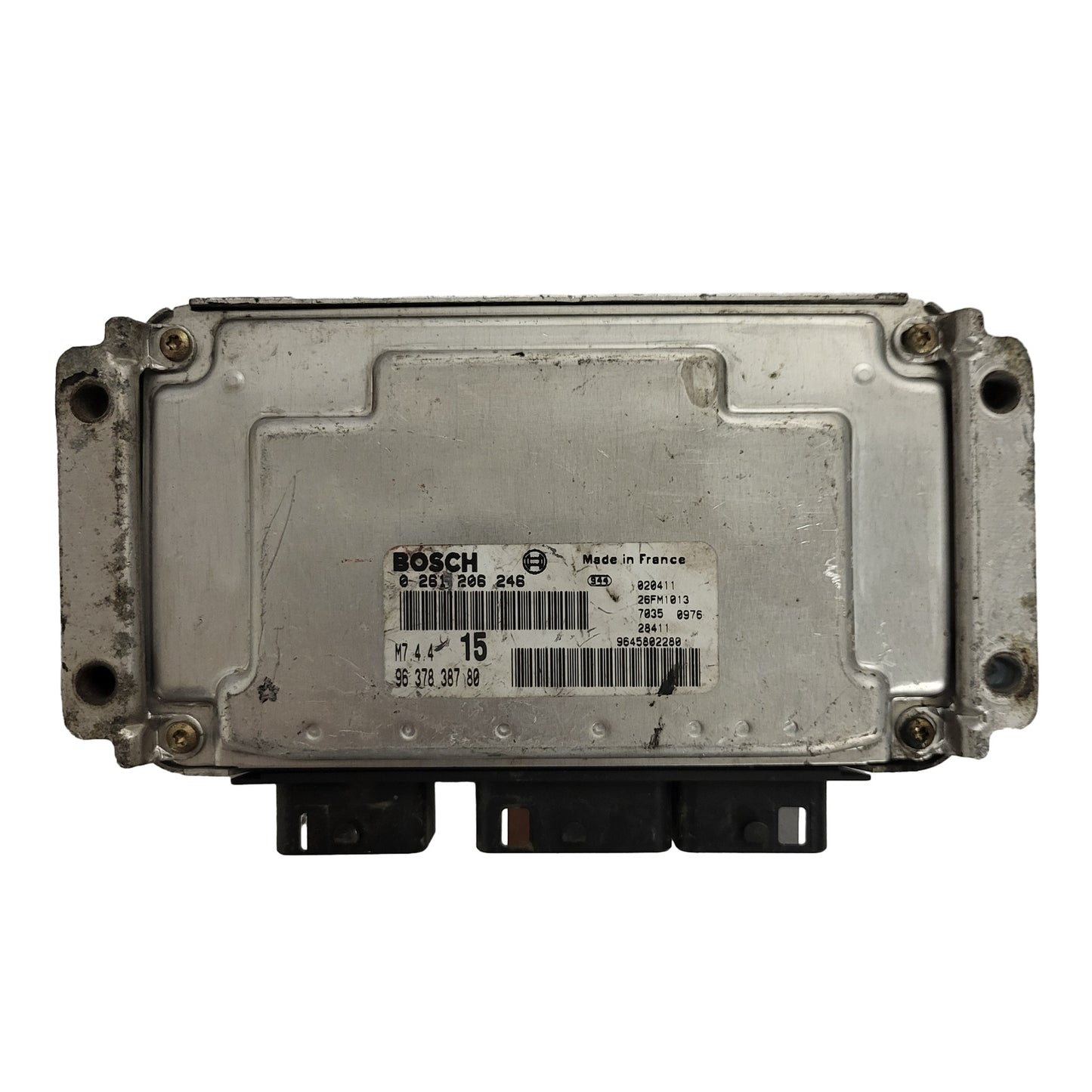 Peugeot Citroen ECU / 0261206246 / M7.4.4 / 9637838780 / BOSCH