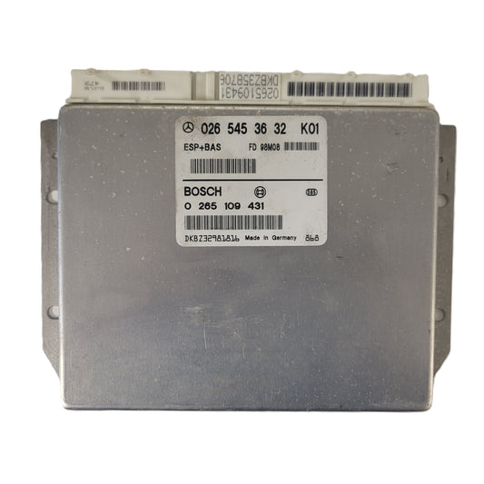 MERCDES BENZ ECU / 0265453632 / 0265109431 / BOSCH / ESP+BA