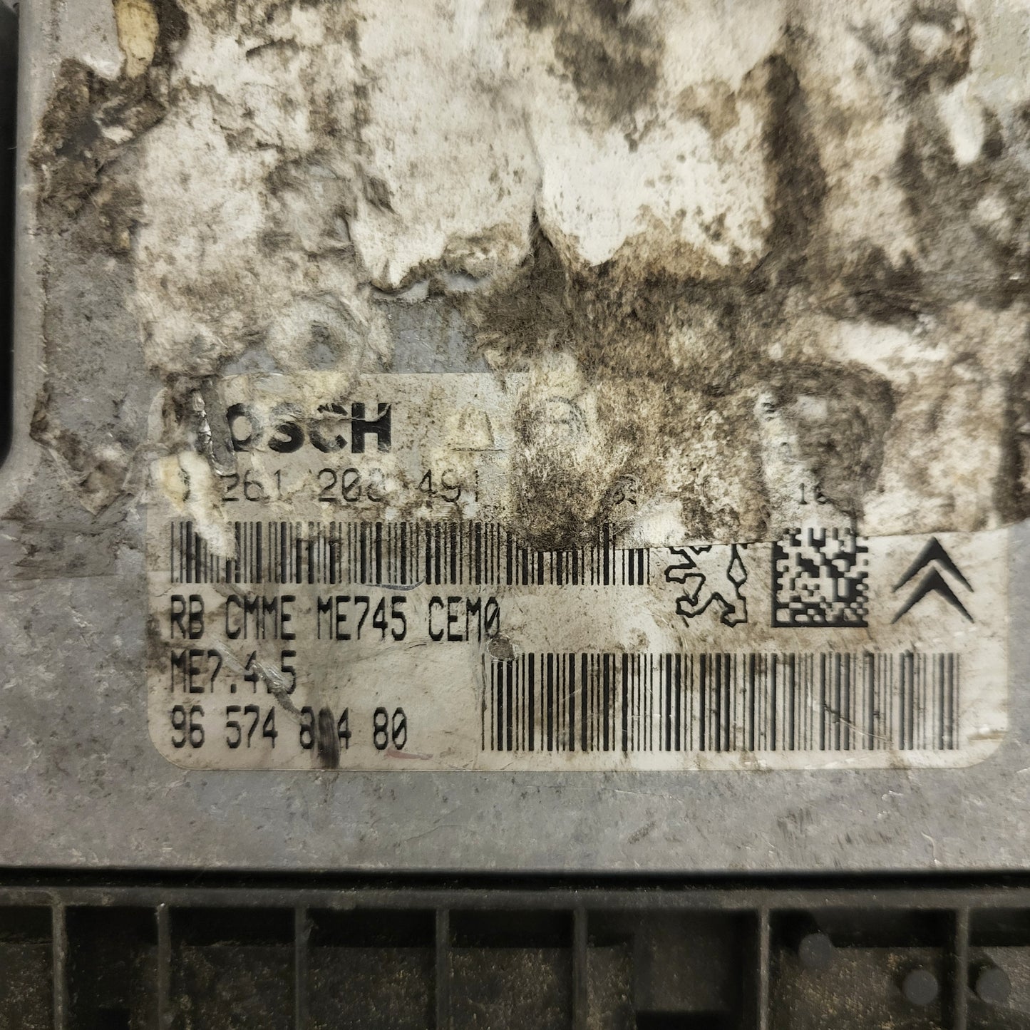 CITOREN ECU / 0261208491 / 9657489480 / ME7.4.5 / ME745 / BOSCH