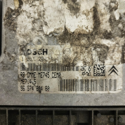 CITOREN ECU / 0261208491 / 9657489480 / ME7.4.5 / ME745 / BOSCH