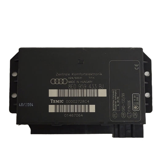 AUDI A4 COMFORT MODULE ECU / 8E0959433BJ / TEMIC