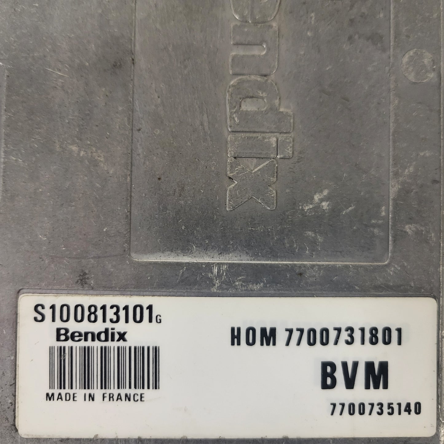 Renault ECU / S100813101G / HOM7700731801 / 770035140 / S100813101 / BENDIX