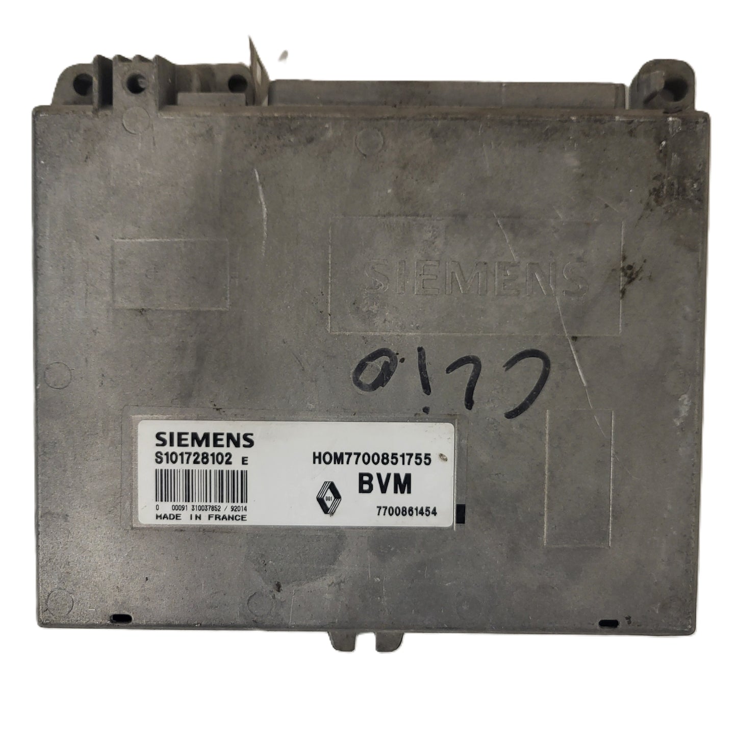 Renault Clio ECU / S101728102E / 7700851755 / 7700861454 / S101728102