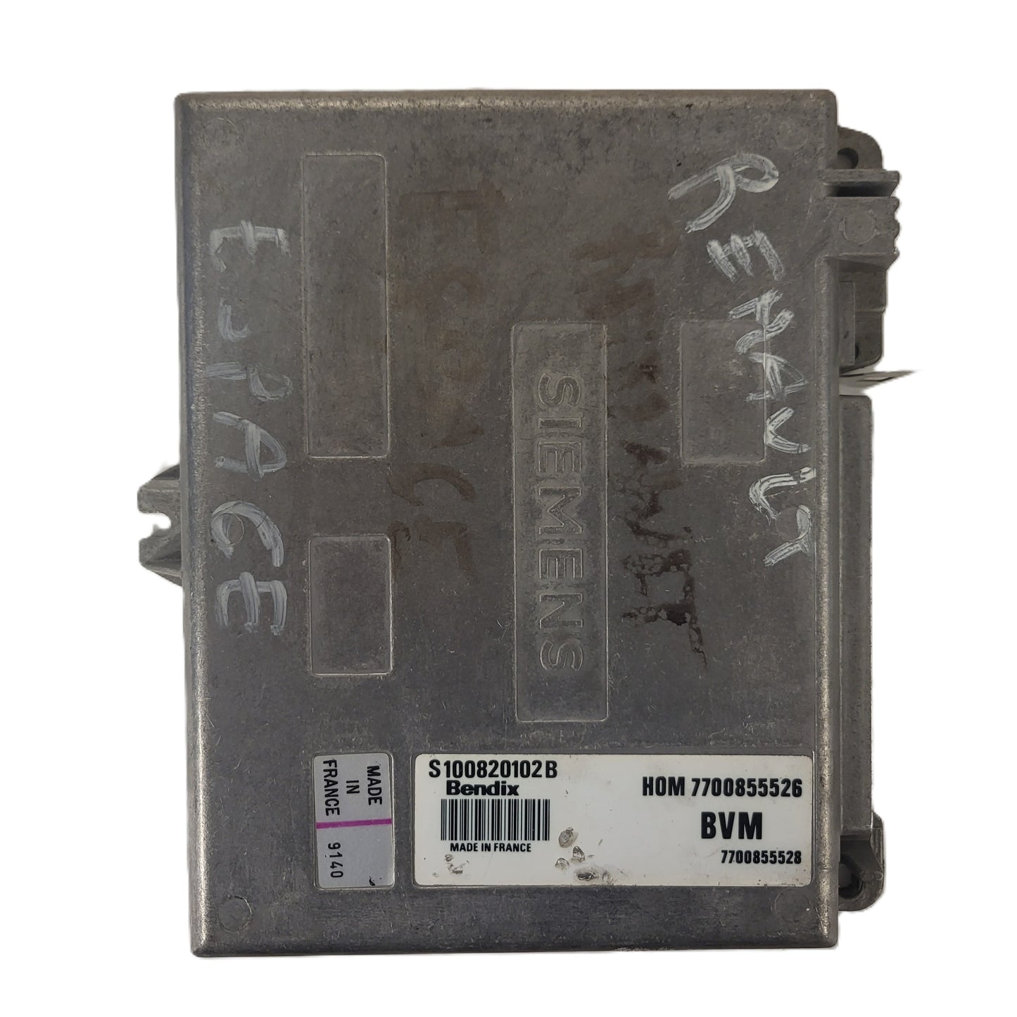 RENAULT CLIO ECU / S100820102B / 7700855526 / 7700855528 / S100820102