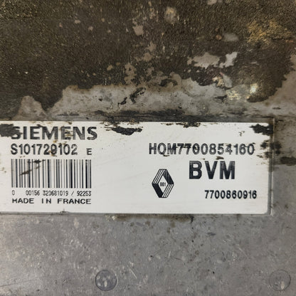 Renault ECU / S101729102E / 7700854160 / 7700860916 / S101729102