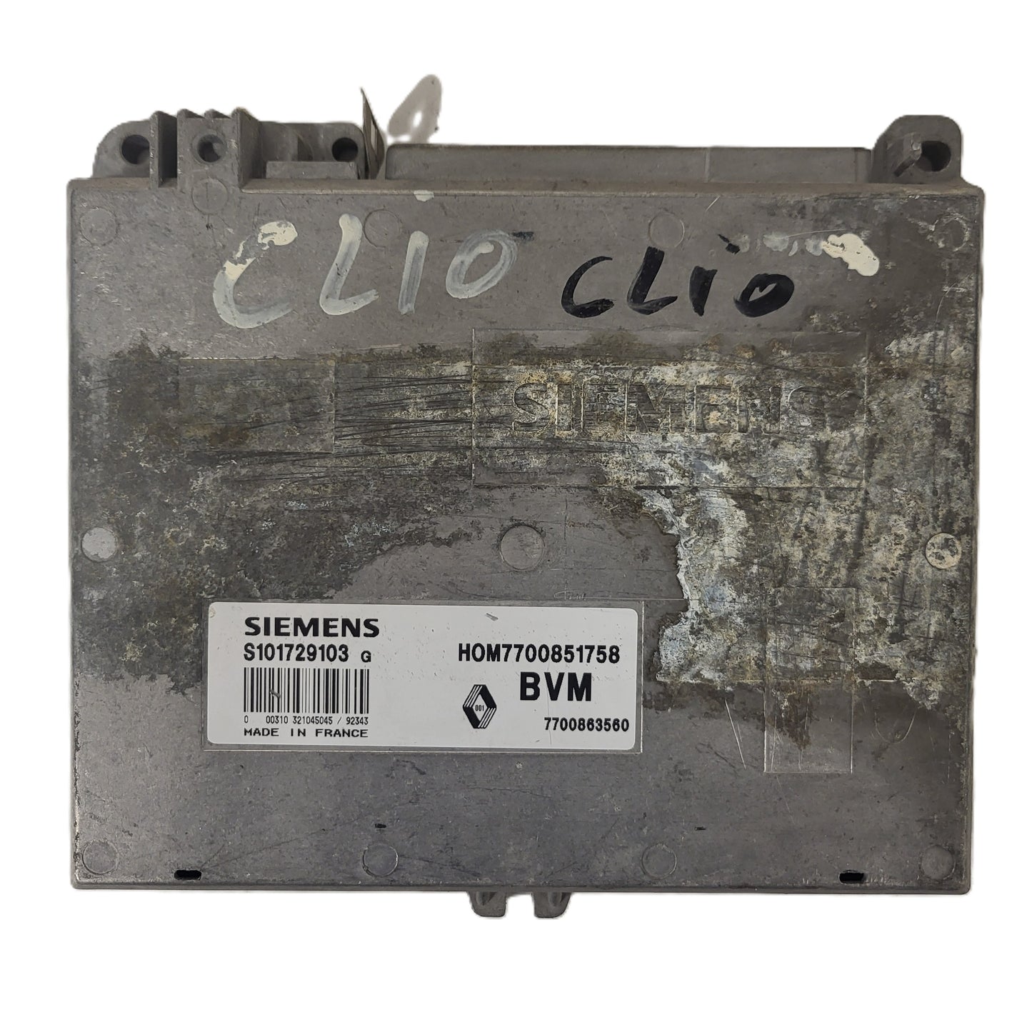 RENAULT ECU / S101729103G / 7700851758 / 7700863560 / S101729103