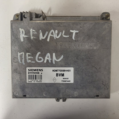 Renault Megane ECU / S111730108B / 7700864451 / 7700874461 / S111730108