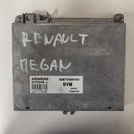 Renault Megane ECU / S111730108B / 7700864451 / 7700874461 / S111730108