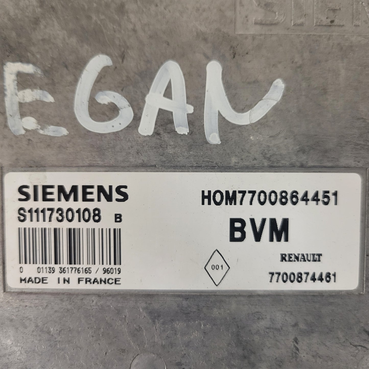 Renault Megane ECU / S111730108B / 7700864451 / 7700874461 / S111730108
