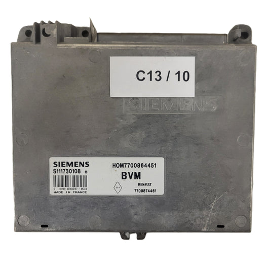 Renault Megane ECU / S111730108B / 7700864451 / 7700874461 / S111730108