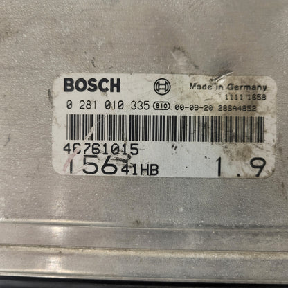 ALFA ROMEO 156 ECU / 0281010335 / 46761015 / BOSCH