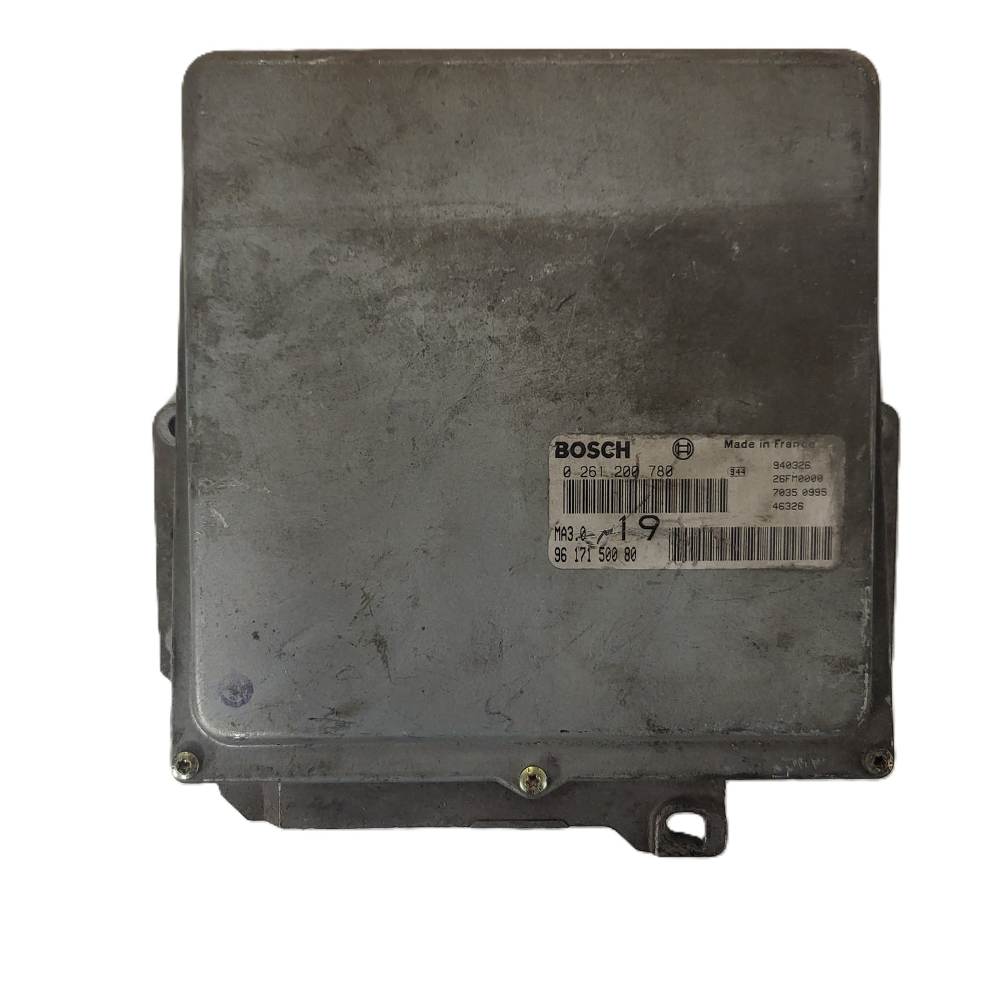 Peugeot Citroen ECU / 0261200780 / 9617150080 / MA3.0 / BOSCH