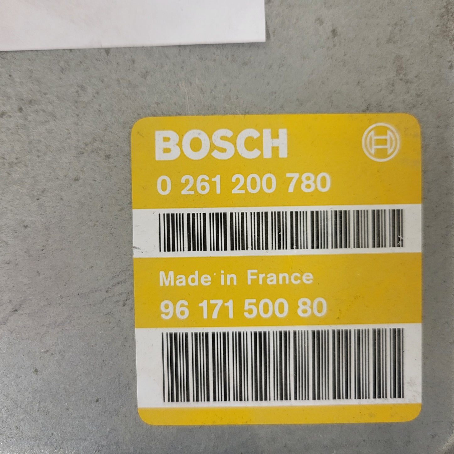 Peugeot Citroen ECU / 0261200780 / 9617150080 / MA3.0 / BOSCH