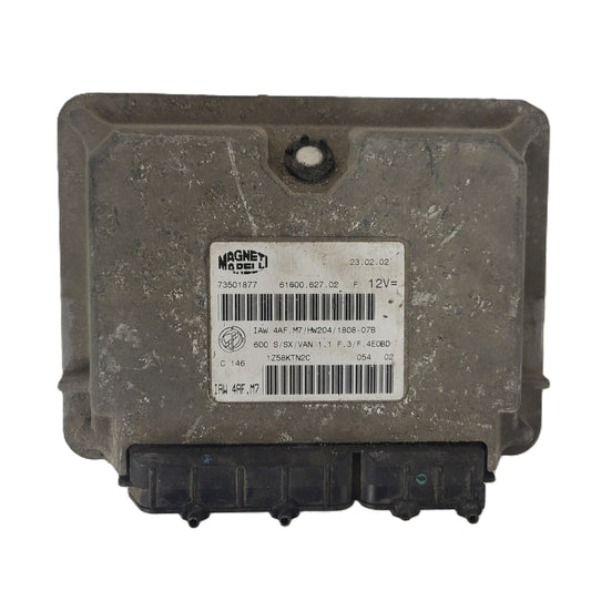 Fiat 600 ECU / IAW4AF.M7 / 73501877 / HW204 / MAGNETI MARELLI